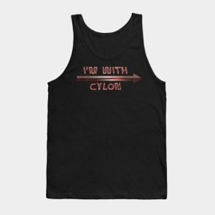 I'm With Cylon Tank Top